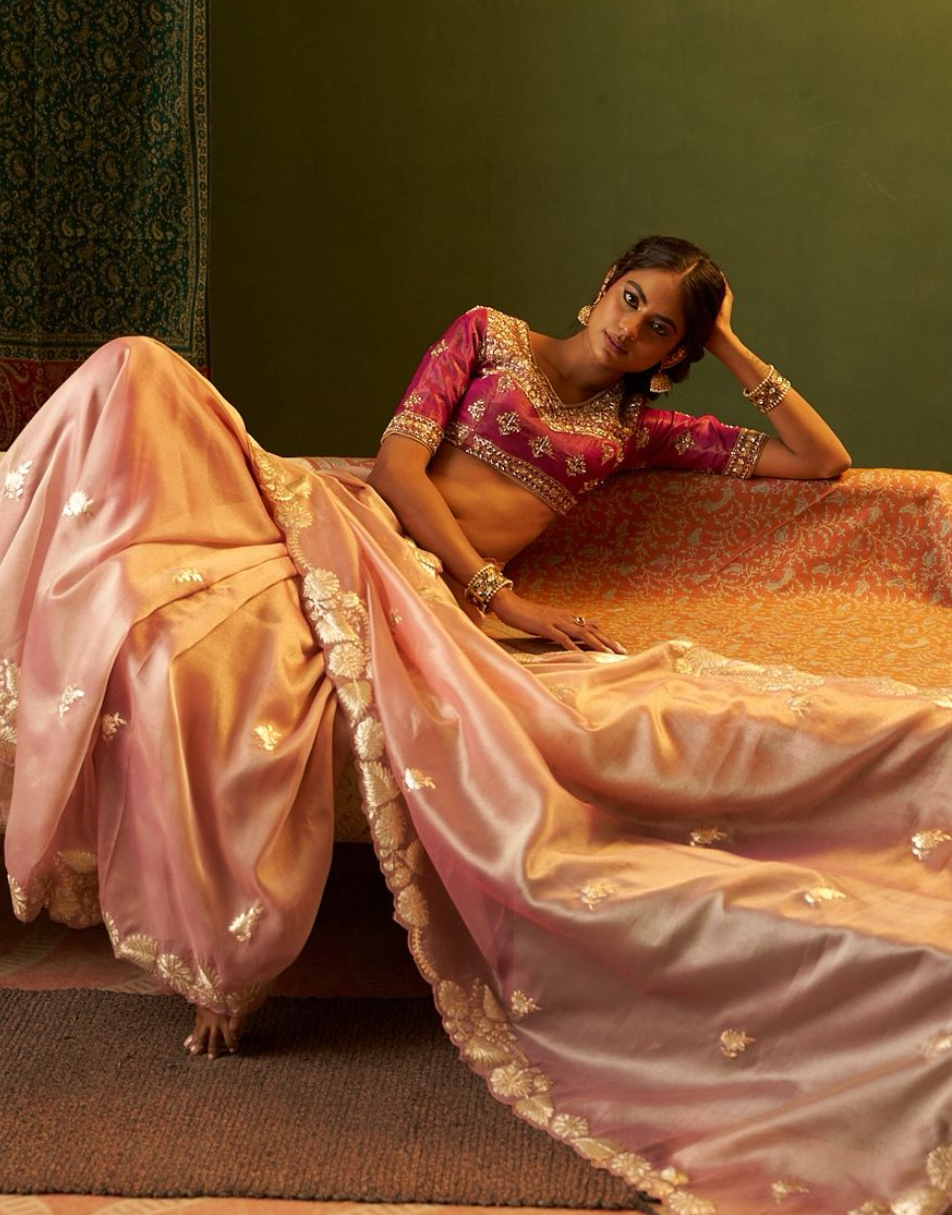 The Pink Reverie ( Blouse Only )