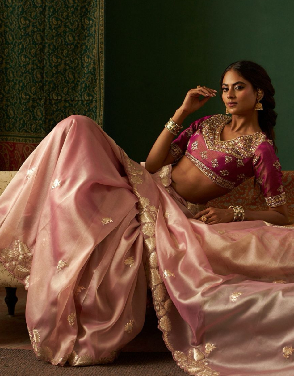 The Pink Reverie ( Blouse Only )